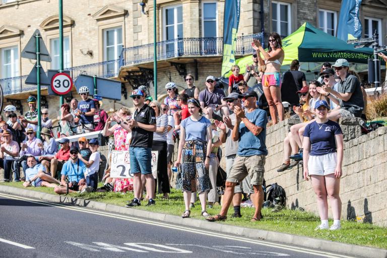 Crowds at the Road Race