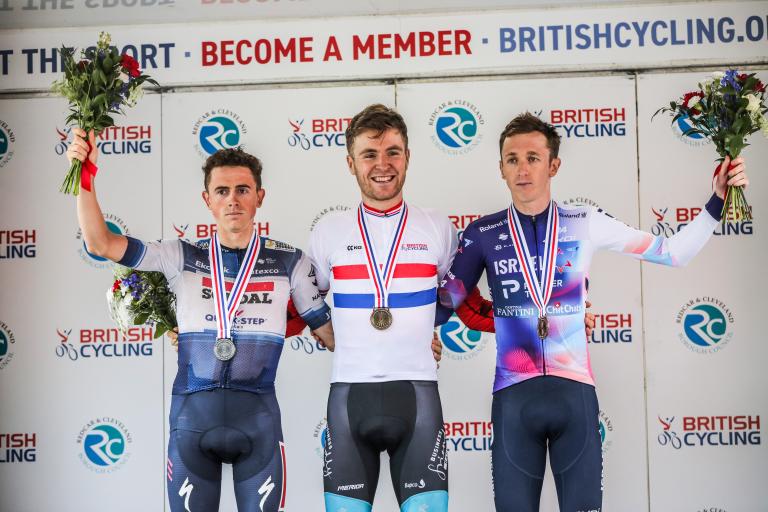 Winners of the Men's Road Race.